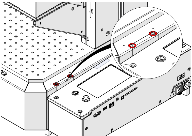 Removing cover from control board compartment