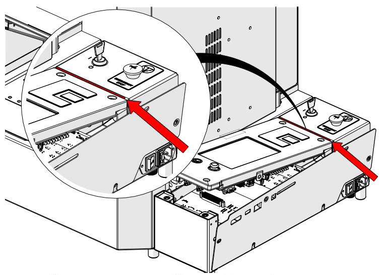 Aligning new control board