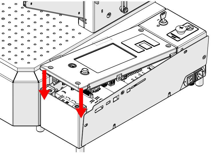 Seating control board connector