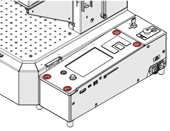 Installing longer screws in rear
