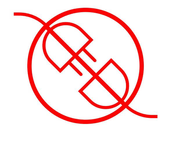 Disconnecting power from the engraver