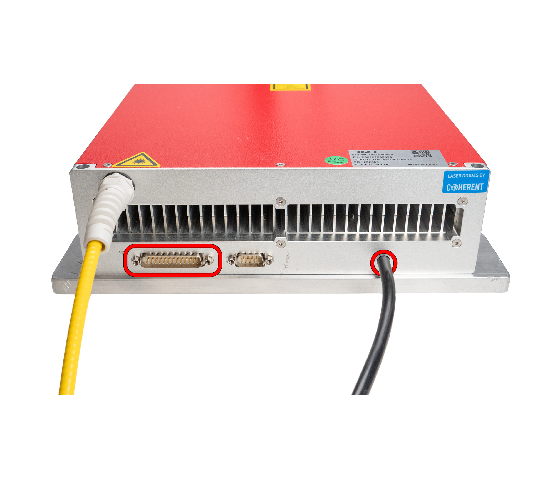 Reconnecting signal and power cables