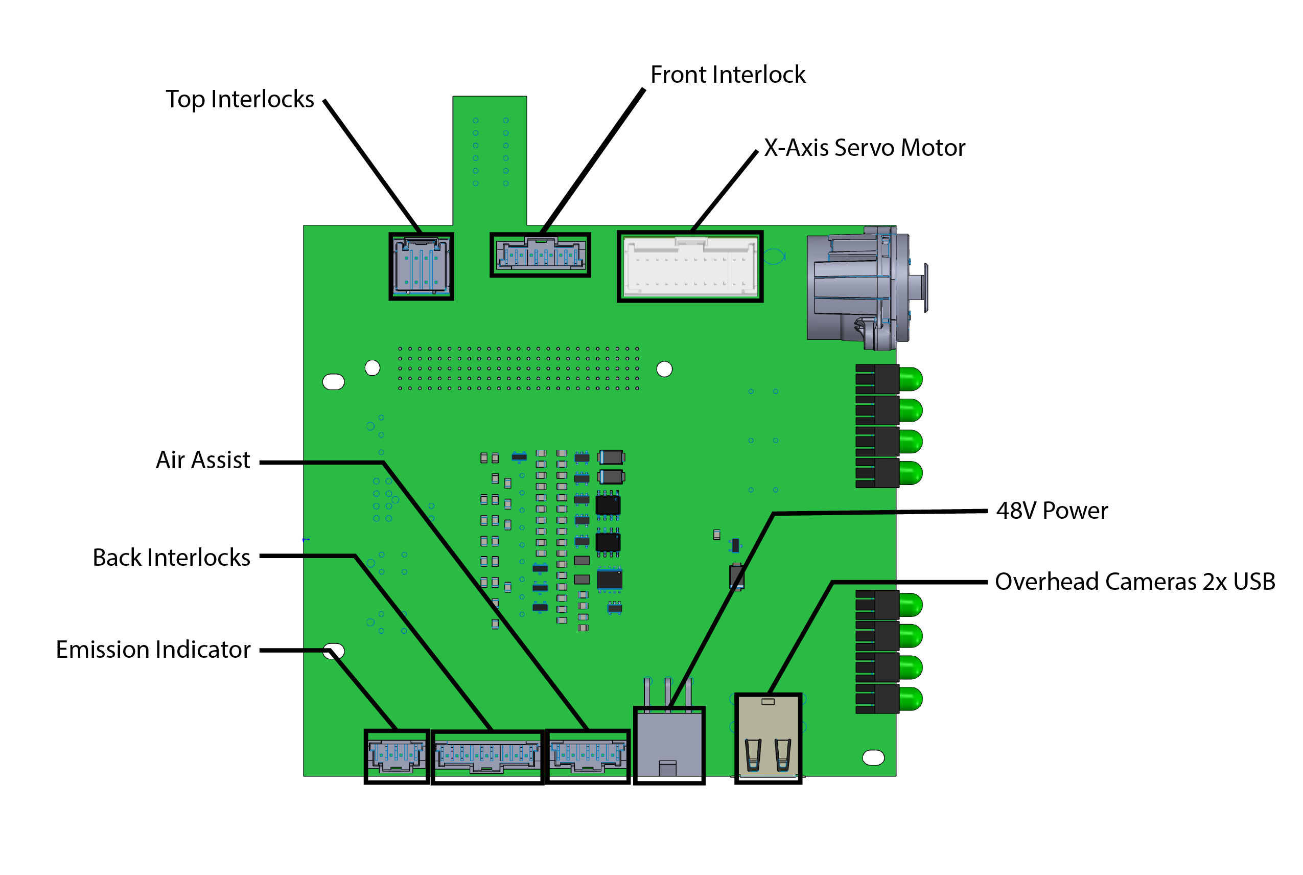 LC1000 Control Board Diagram