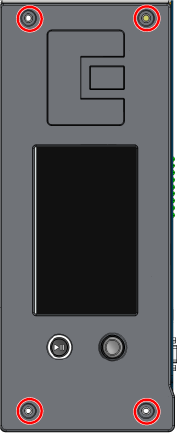 removing the control board screws