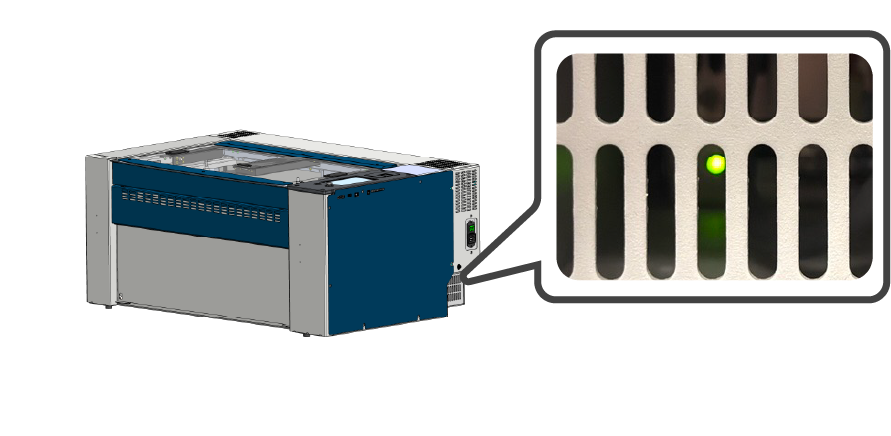 power supply led in 24x12 machine