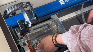 installing the rim-style rotary